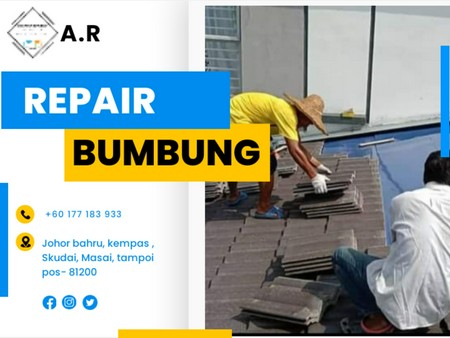 Tukang baiki bumbung bocor kempas Arief Renovation dan plumber service (Home service) in kempas