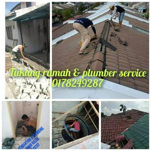 Tukang rumah & plumber service lengging