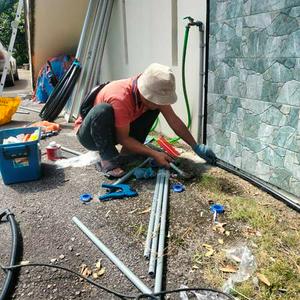 Rahman Tukang paip/plumber, Atap bocor Taman malewar, Taman Rowther