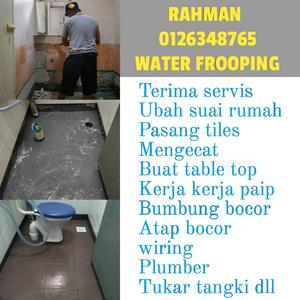 Rahman Tukang pasang Tile, Tablet top Ukay perdana