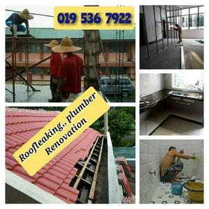 Plumber,,Atap Bocor and Renovation SELAYANG UTAMA