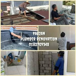 Mohd Fauzan tukang paip dan bumbung bocor Shah alam