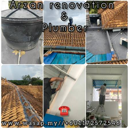 tukang baiki atap bocor area taman pelangi Johor bahru sekitar Whatsapp www.wasap.my//