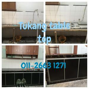 Tukang Table Top Kabinet Gelang Patah 
