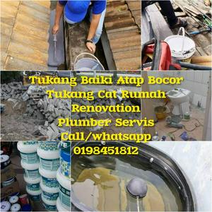 Ismail Tukang Cat Rumah Plumber Renovation Tukang Repair Atap Bocor Johor Bahru