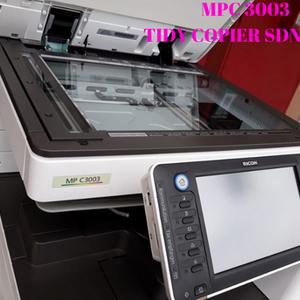 Ricoh MPC 3003 Digital Colour Copier Machine For Sale 