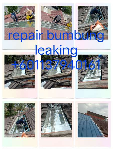 Repair atap bocor Titiwangsa