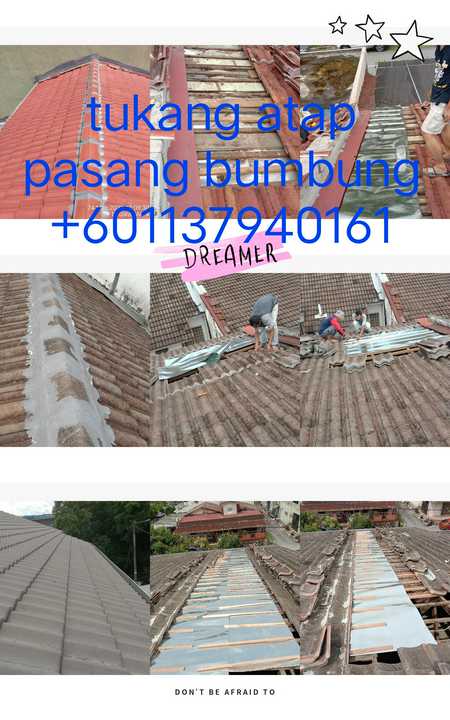 Repair atap bocor Titiwangsa