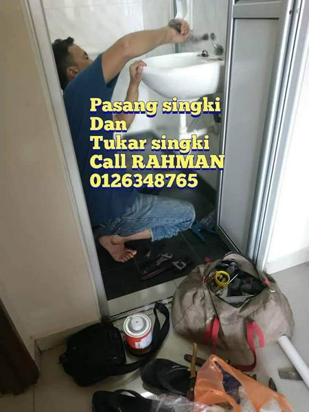 Plumber /Tukang Paip wangsa maju call Rahman