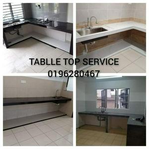 Tukang buat tabble top Ismail