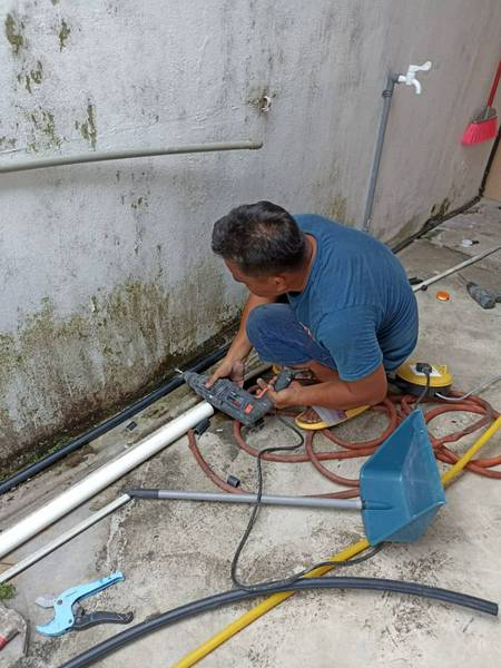 Fauzan wiriman/plumbing/tukang rumah Residensi Bistaria