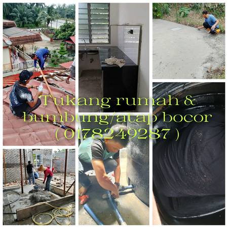 Tukang rumah & bumbung/atap bocor Kajang