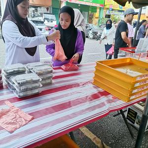 bazar ramadhan kuih tepung pelita
