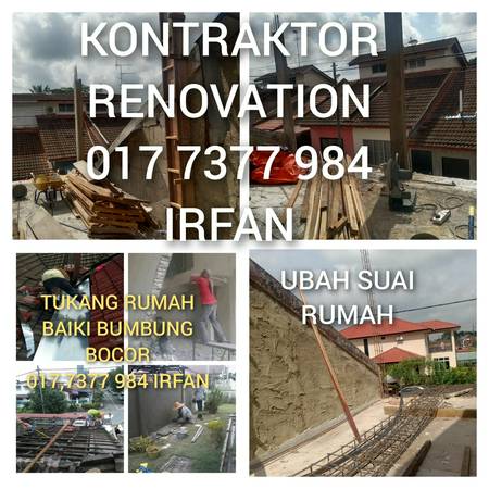 Tukang Paip & Cat Baiki Bumbung Bocor Tukang Rumah Taman Impian Emas. Irfan