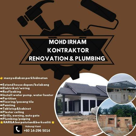 Tukang rumah mohd irham bandar tasik senangin