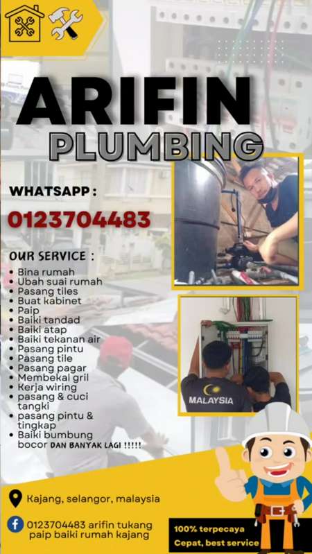 Makmur tukang paip,wiring, tukang rumah baiki bumbung bocor cat.taman sungai besi indah
