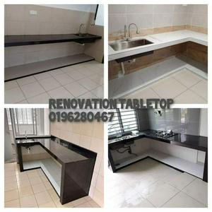 Tukang tabble top taman Kepong baru