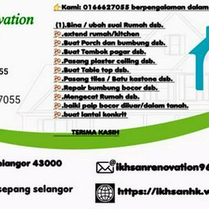 Tukang rumah mahkota hill ikhsan