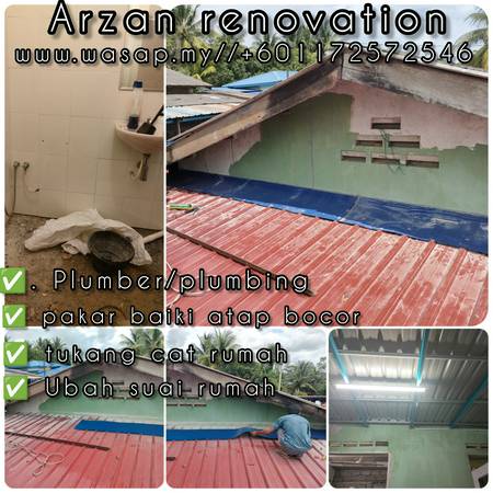 tulang ubah Suai rumah/renovation kawasan taman abad taman pelangi jb