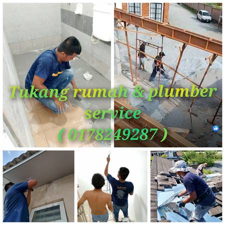 Tukang rumah & plumber service Jenderam Sepang Selangor Mohd Razak