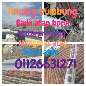 Taman desa rahmat renovation repair atap bocor