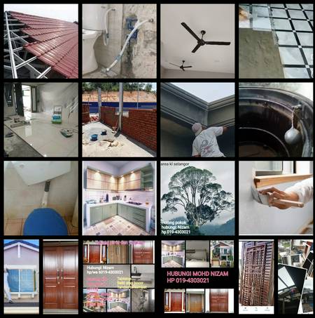 Pasang tiles dan plumber area ampang