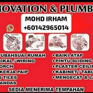 Mohd Irham renovation & plumber taman pelangi semenyih