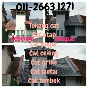 Tuknag repair atap bocor area pulai