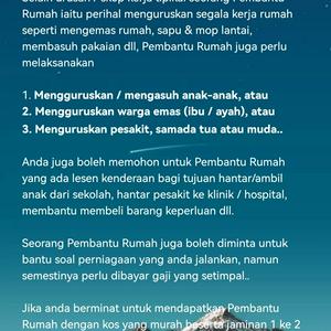 Agensi Membekal Pembantu Rumah Kos Murah