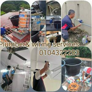 Tukang paip, wiring, baiki atap bocor,rumah,cat, siling bukit sentosa rawang