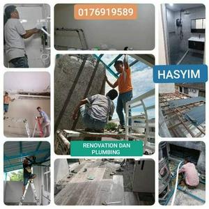 Tukang paip dan baiki atap bocor Hasyim Muhammad puncak jalil