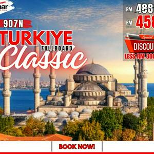Trip pelancongan ke Turkiye