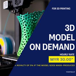 3D Model On Demand | For 3D Printing