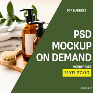PSD Mockup On Demand | For Business