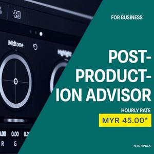 Post-production Advisor | For Business