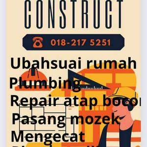 tukang repair atap bocor area larkin