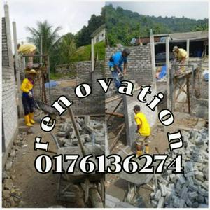 Tukang rumah dan renovation taman bukit teratai Cheras