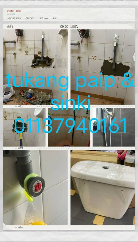 Repair atap bocor & plumbing wangsaaju
