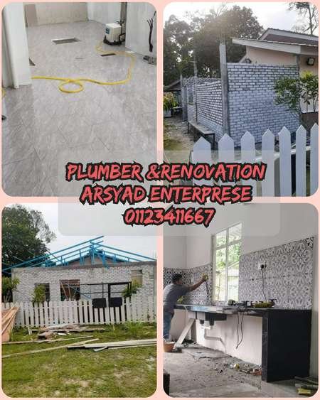 Plumber &renovation Arsyad enterprese banting