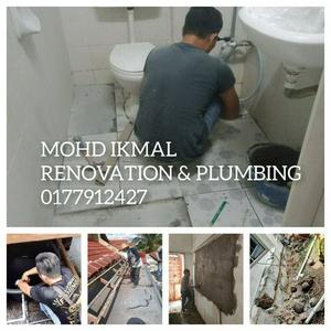 Tukang RENOVATION & PLUMBING labu lanjut Sepang Mohd Ikmal