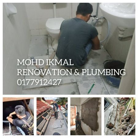 Tukang RENOVATION & PLUMBING mahkota hill bandar tasik senangin Mohd Ikmal