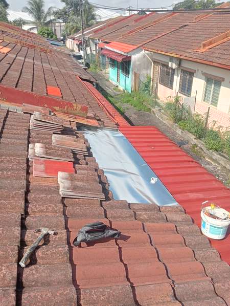 Tukang baiki bumbung bocor Kajang Bangi Semenyih Dengkil Putrajaya whtspp