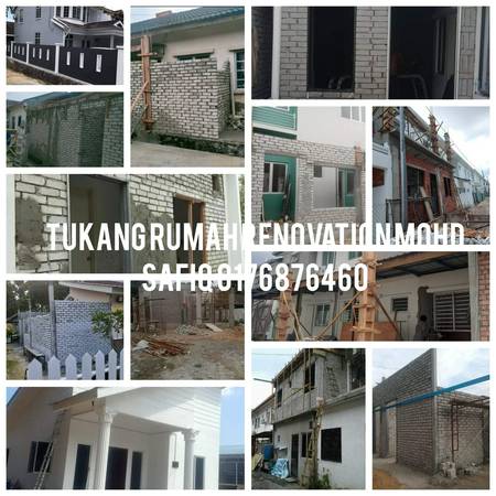 Tukang Rumah Renovation Mohd safiq whatsApp