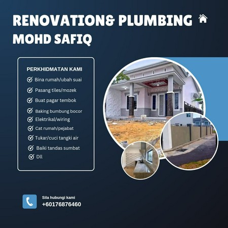 Tukang Rumah Renovation Mohd Safiq