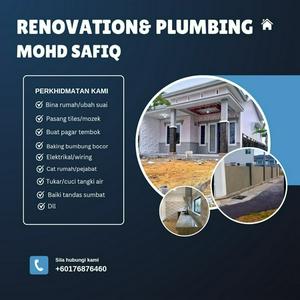 Tukang Rumah Renovation Mohd Safiq