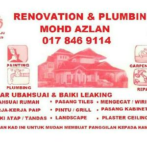 plumbing dan renovation mohd azlan wangsa maju