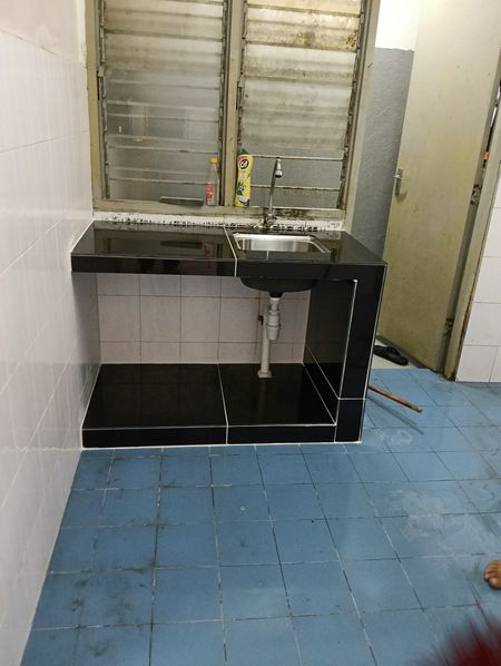 Tukang table top concrete sungai buloh