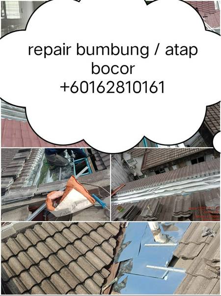 Repair bumbung renovation dan plumbing services