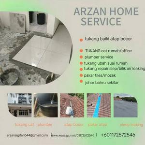 Tukang baiki atap bocor taman daya mount Austin (arzan home service)