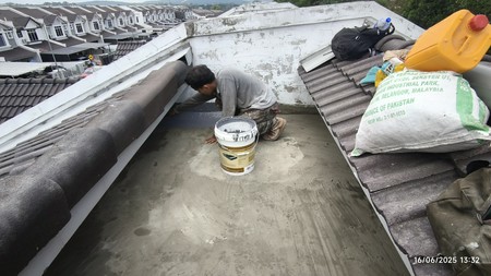 Tukang cat atap rumah/official pakar baik pulih bumbung bocor taman bandar putra kulai (arzan home service)